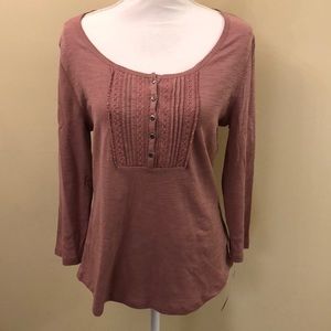 Chaps pink long sleeve shirt size Large